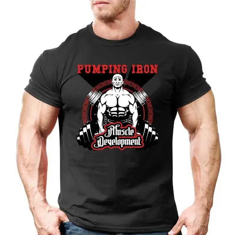 Pumping Iron Muscle Developmen - Muscle Tee Workout ulasan dan harga