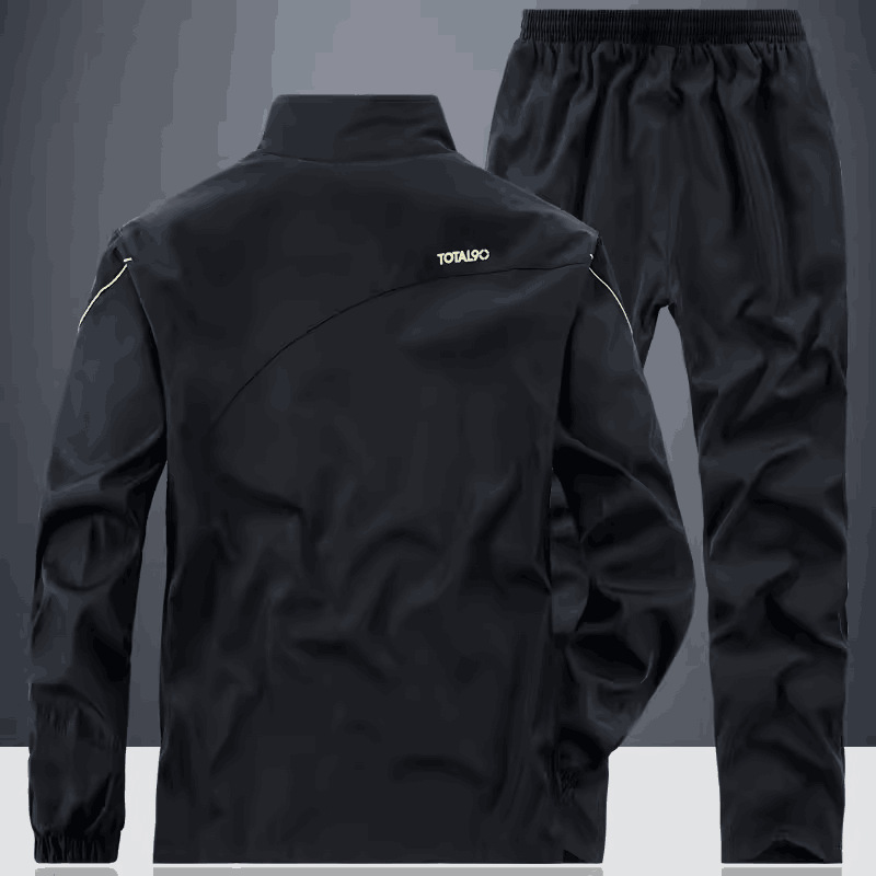 Men Sportswear Sets Spring Aut - Mens Fashion Zip Up ulasan dan harga