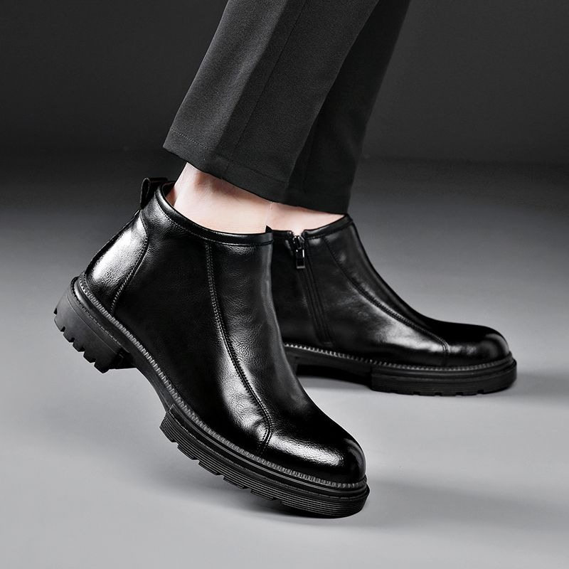 New 2026 Men Leather Slip On B - Men'S Fashion Footwear ulasan dan harga