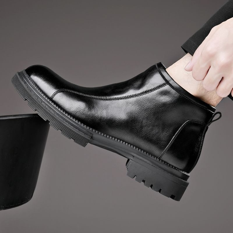 New 2026 Men Leather Slip On B - Men'S Fashion Footwear ulasan dan harga