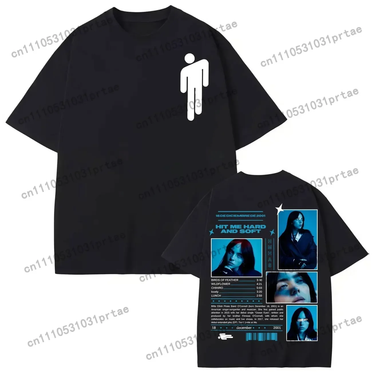 Billie Eilish Hit Me Hard and  - Poster Men Fashion ulasan dan harga