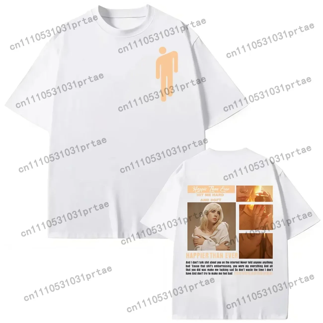 Billie Eilish Hit Me Hard and  - Poster Men Fashion ulasan dan harga