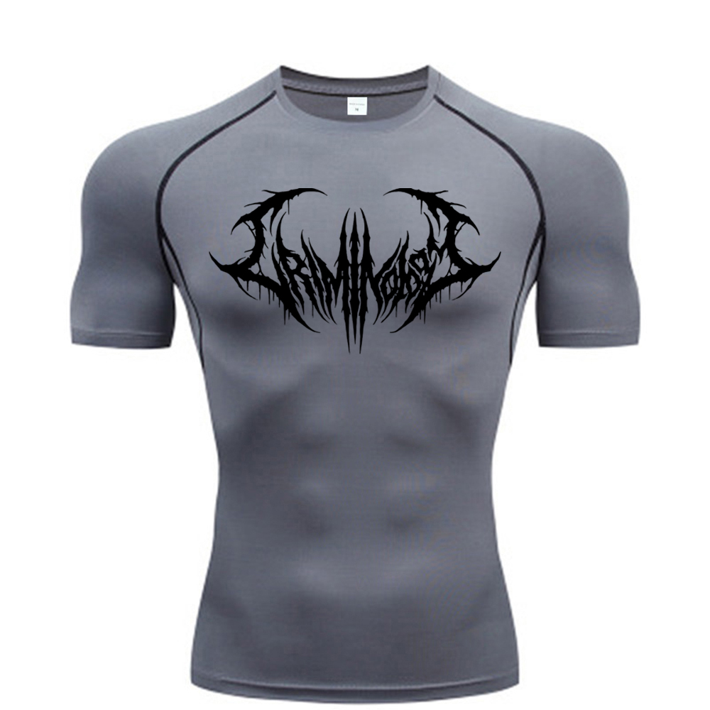 Men's Quick Dry Compression Gy - Muscle Tee Workout ulasan dan harga