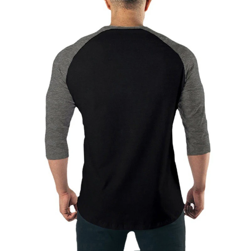 Plain Fitness Three Quarter Sl - Muscle Tee Workout ulasan dan harga
