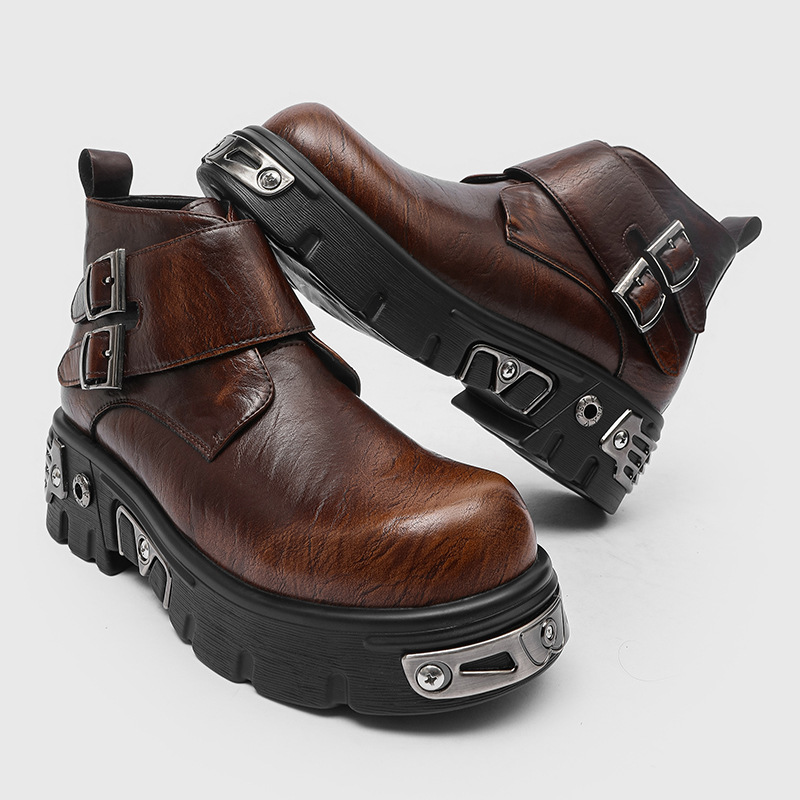 large size men fashion punk go - Men'S Fashion Footwear ulasan dan harga