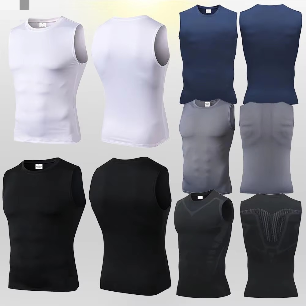 New Mans Compression Tank Top  - Muscle Tee Workout ulasan dan harga