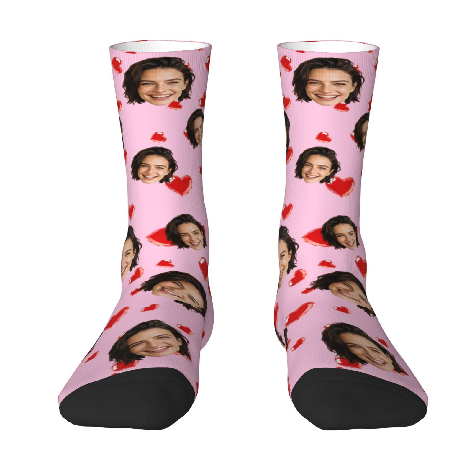 Custom Face Photo Socks Person - Socks Ankle Men ulasan dan harga