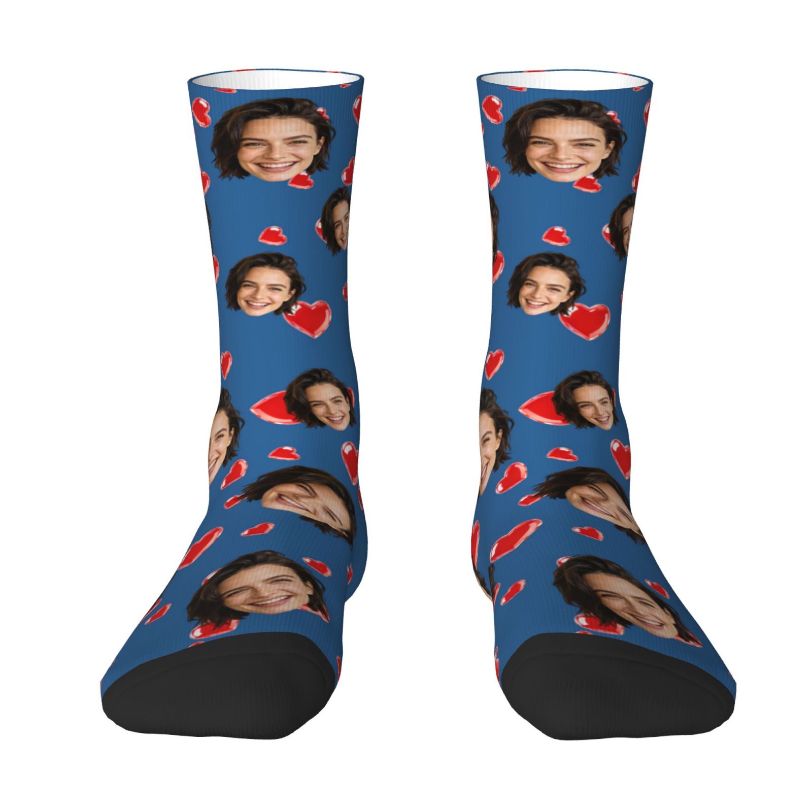 Custom Face Photo Socks Person - Socks Ankle Men ulasan dan harga