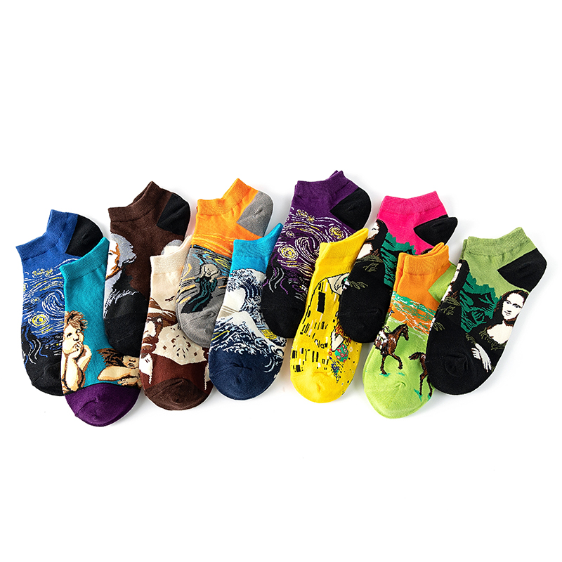 1/5 Pairs Combed Cotton Ankle  - Socks Ankle Men ulasan dan harga