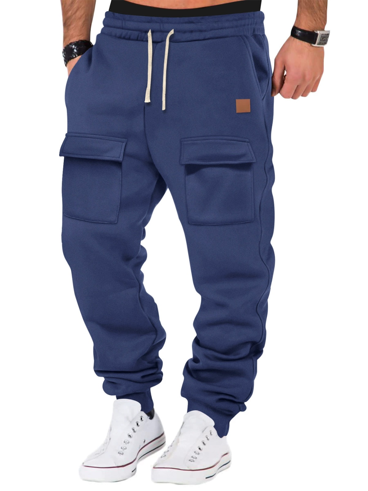 New men's fall and winter casu - Mens Fashion Cargo Pants ulasan dan harga
