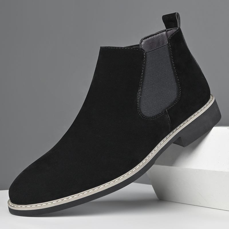 Fashion Men Chelsea Boots Oxfo - Mens Fashion Dress Shoes ulasan dan harga