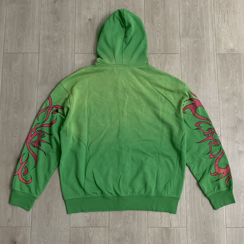 High Street Gradient Contrast  - Mens Fashion Zip Up ulasan dan harga