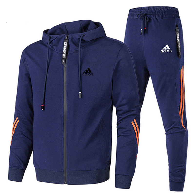 Spring Autumn Men Tracksuits S - Mens Fashion Zip Up ulasan dan harga