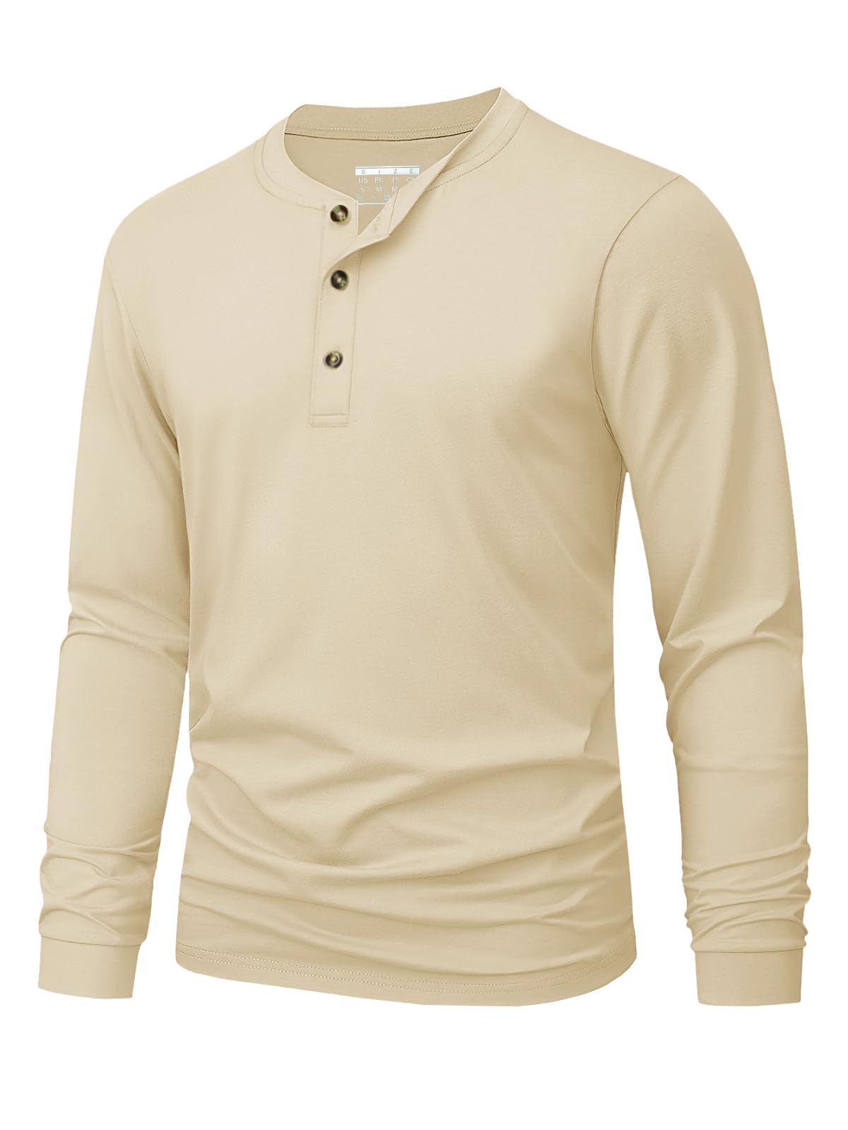 Men's Henley T-Shirt Simple So - Men'S Fashion Outfits ulasan dan harga