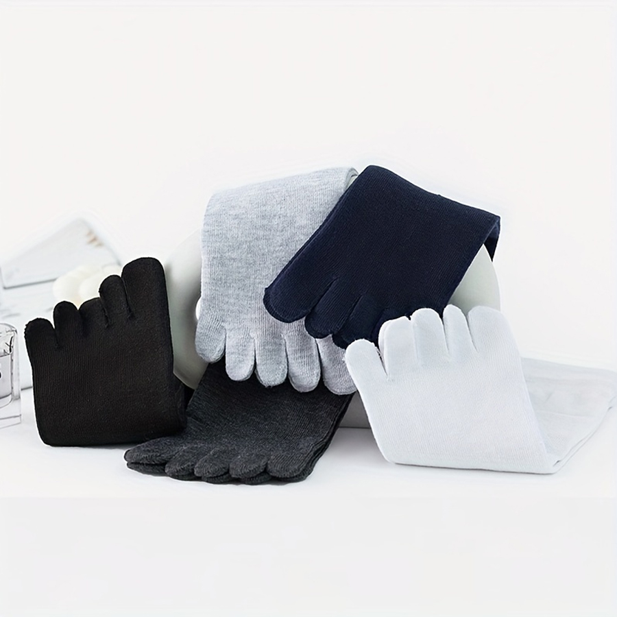 1/5/12 Pairs Unisex Cotton Toe - Socks Ankle Men ulasan dan harga