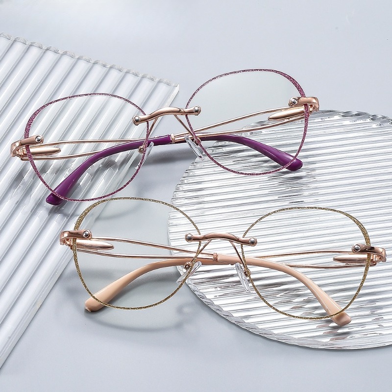 Fashion Round Anti Blue Light  - Mens Fashion Reading Glasses ulasan dan harga
