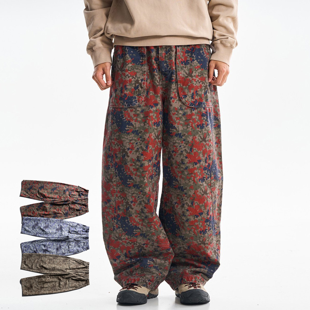 High Quality Print Cotton Carg - Mens Fashion Cargo Pants ulasan dan harga
