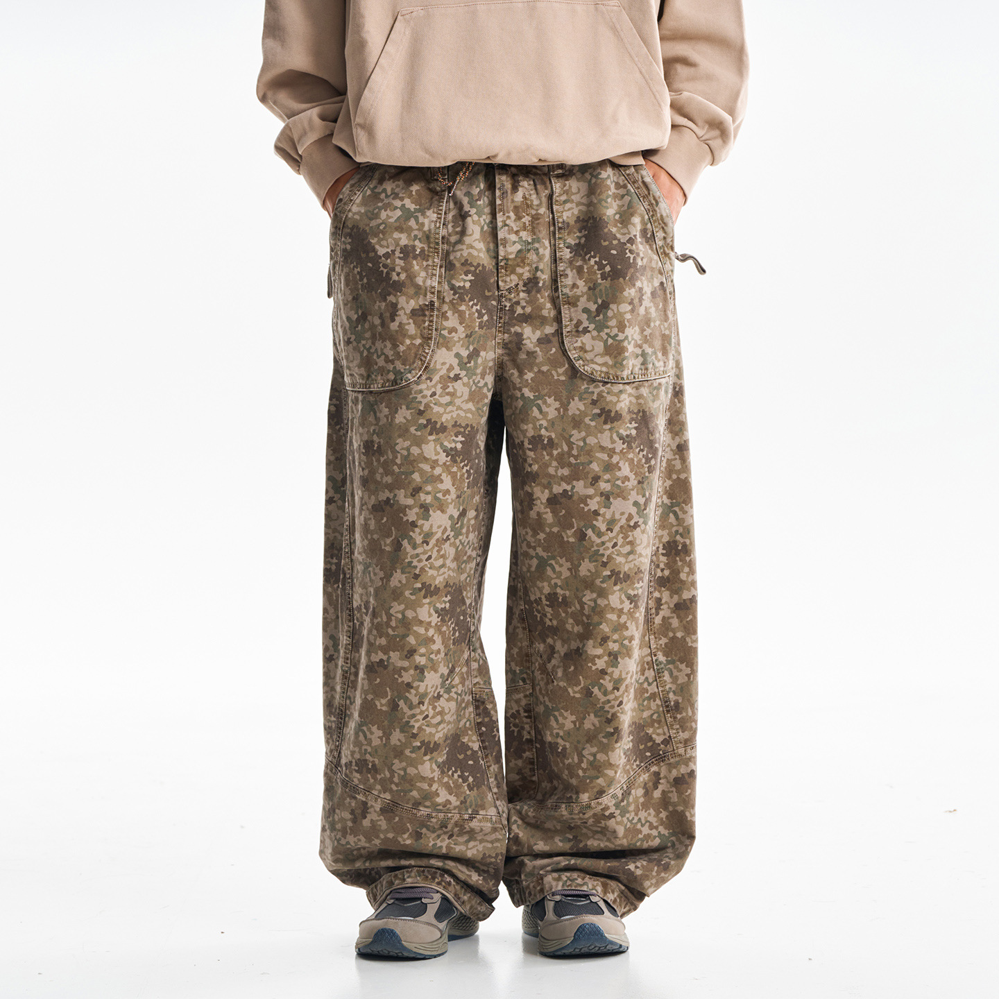 High Quality Print Cotton Carg - Mens Fashion Cargo Pants ulasan dan harga