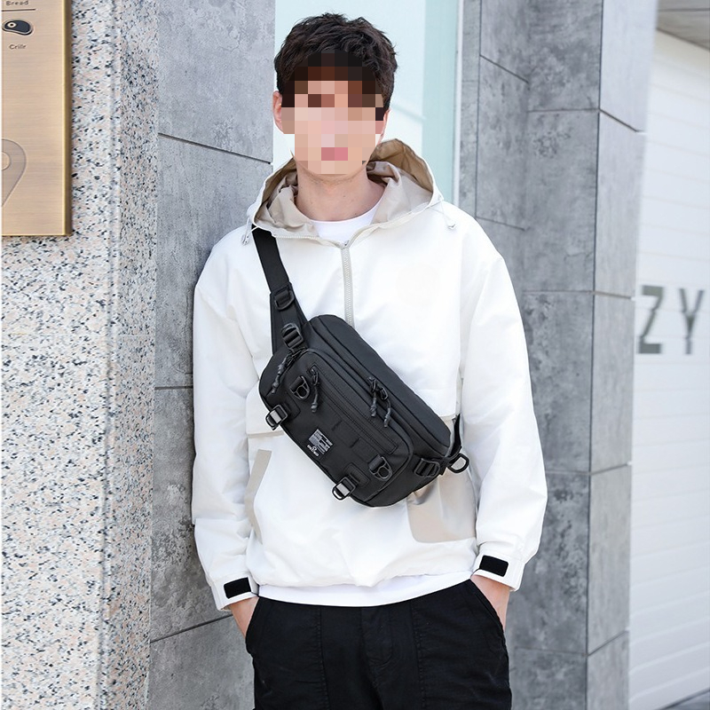 Men Waist Bag Waterproof Outdo - Crossbody Bag Men ulasan dan harga