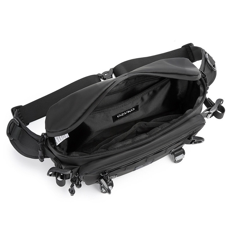 Men Waist Bag Waterproof Outdo - Crossbody Bag Men ulasan dan harga