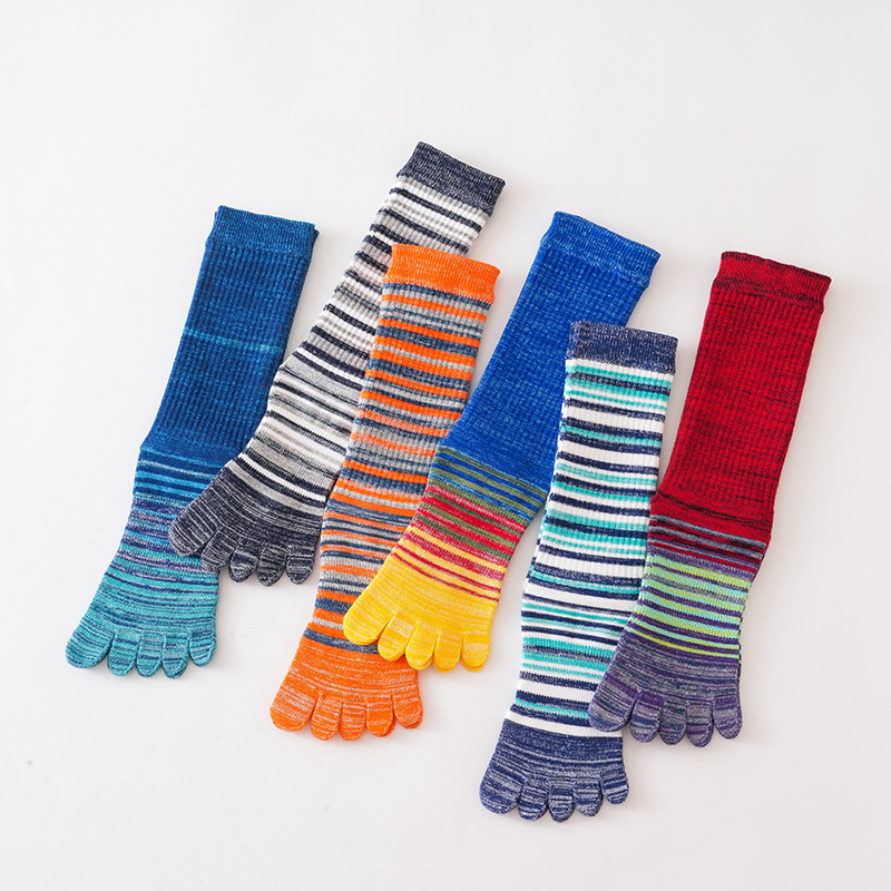 1/5 Pairs Men Toe Socks Long P - Socks Ankle Men ulasan dan harga