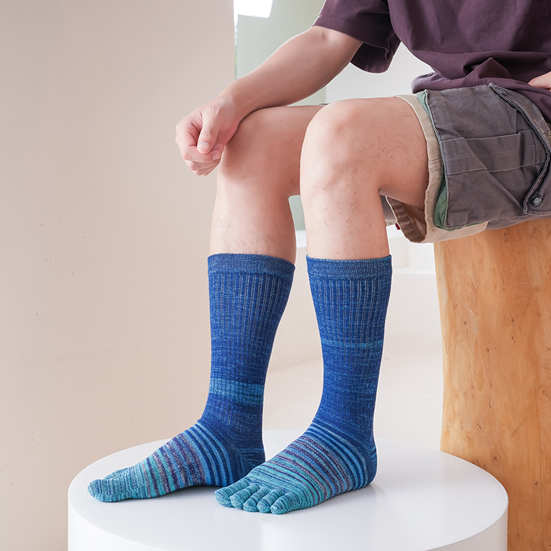 1/5 Pairs Men Toe Socks Long P - Socks Ankle Men ulasan dan harga